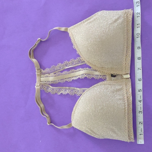 Imtimissimi metallic gold  soft cup bra. Size is missing fits 34B/C - Picture 5 of 8